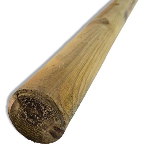 Palo tondo in legno per recinzioni da Ø 10 cm, 250 cm (1/3)