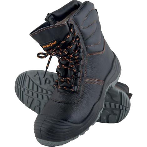 Winter-Arbeitsschuhe S3 metallfreie Glattleder 39 (1/4)