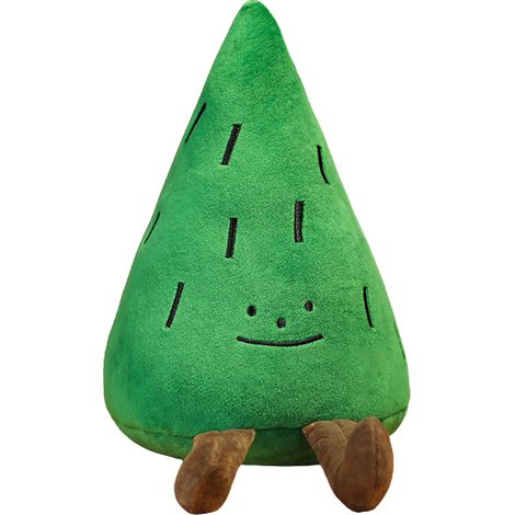 Peluche plante tige de bambou sapin 28cm, jouet doux en peluche dessin animé, cadeau pour bébé fille enfant (1/5)