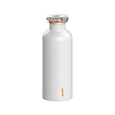 Guzzini - On The Go, ENERGY, Bottiglia Termica da Viaggio - Bianco, Ø 7.3 x h21.2 cm  500 cc - 11670011 (1/4)