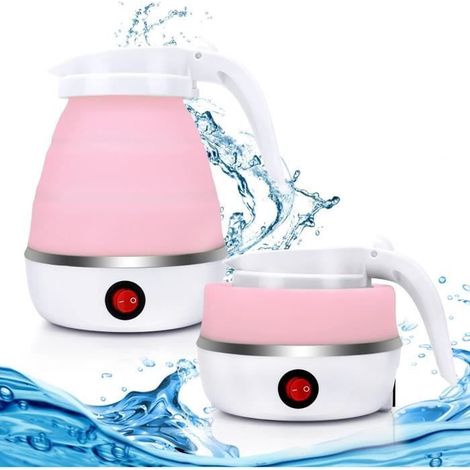 Bouilloire Électrique Pliable - TRAHOO - 0.6L - Silicone Alimentaire - Portable - Camping (1/4)