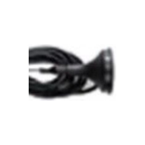 Suction cup antenna, vehicle antenna, 3-meter cable, long curved steel wire, SMA male connector, inner pin, frequency 40MHz to 860GHz (1/5)