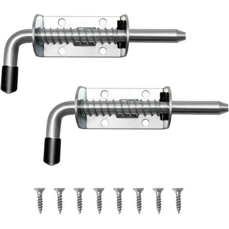 Cadenas à goupille de verrouillage à ressort Bavoe Professional en acier inoxydable (lot de 2) (1/5)