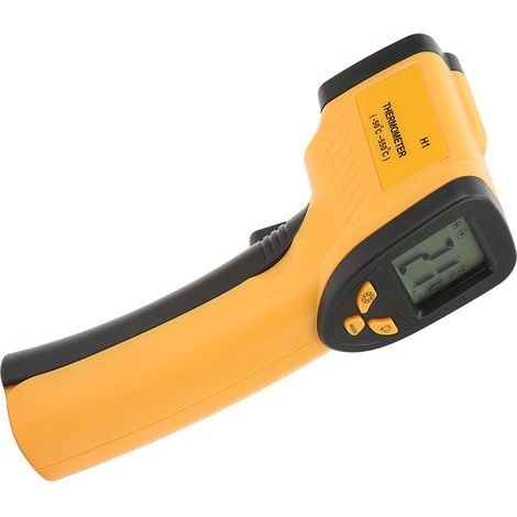 Pistolet de Mesure de Température, Thermomètre Infrarouge de Sélection ‑50‑550℃ ℉ ℃ pour Usage Industriel (1/5)