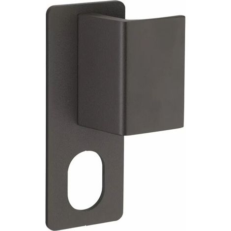 Poignée Tribando A2P pour porte palière, réversible, marron - (1/2)