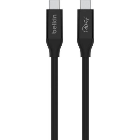 Belkin INZ001bt0.8MBK cable USB C negro 0,8 m (1/3)