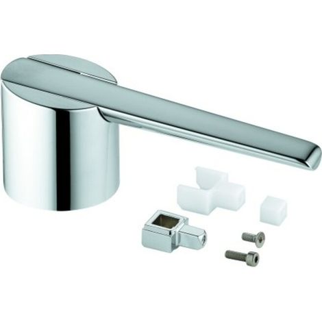 Hebel 48476 inklusive Kappe für 35 mm Kartusche chrom (1/2)