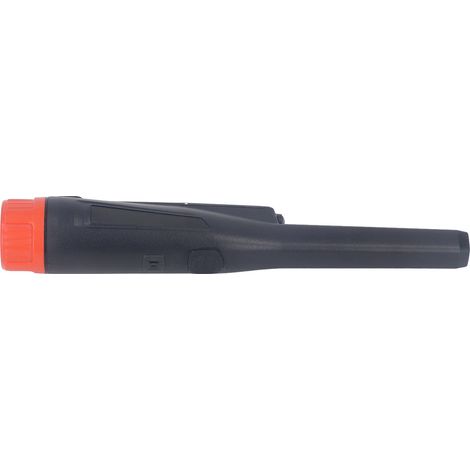 Tragbarer, wasserdichter Pinpointer-Metalldetektor IP66, Präzisionsstab mit LED-Licht, schwarz, für die unterirdische Ortung und Schatzsuche. (1/5)