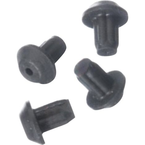 Pied en caoutchouc d'origine (00166281, 00632783) Four, cuisinière NEFF, SIEMENS, BOSCH (1/2)