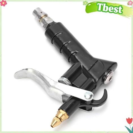 Tbest Pistolet de soufflage à air Soufflette à Poussière 8mm Outil de Nettoyage Réglable Haute Pression en quincaillerie machine (1/5)