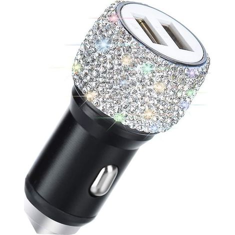 Doppel-USB-Autoladegerät (Bling White) - Fei Yu (1/5)