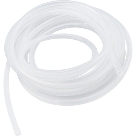 Tuyau en silicone 3 mm ID x 6 mm OD 5 mètres, tuyau flexible en silicone transparent pour eau et air (1/5)