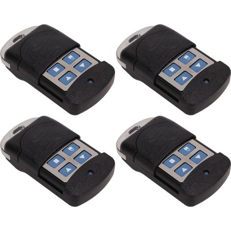 Lot de 4 télécommandes 433 MHz copieuse pour porte garage voiture éclairage 5V (1/5)