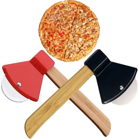 coltello per pizza, rotella per pizza, coltello a rotella per pizza, ascia, taglia pizza, taglia pizza, coltello per pizza in acciaio inossidabile, taglia pizza in acciaio inossidabile, taglia pizza (1/5)