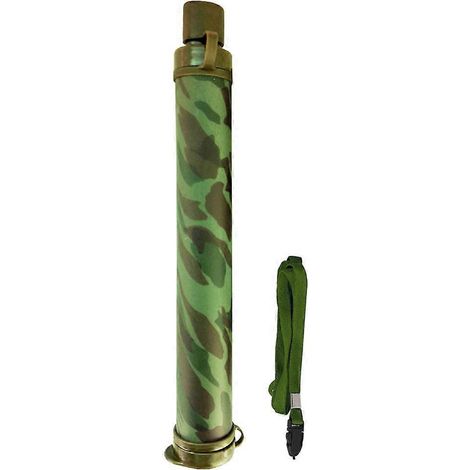 Filtre à eau portable pour le camping, la randonnée et les situations d'urgence. Filtre à eau à paille filtrante pour le camping et la randonnée.