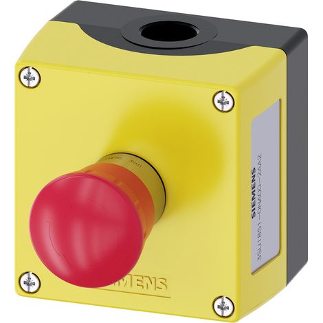 Bouton d'arrêt d'urgence Siemens SIRIUS ACT 3SU18, Montage en surface ( Prix pour 1 ) (1/4)
