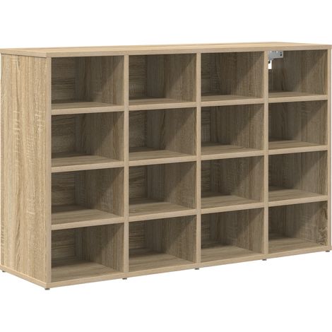 Cabinet à chaussure  Meuble à chaussures avec étagère Chêne Sonoma 103 x 30 x 67 cm