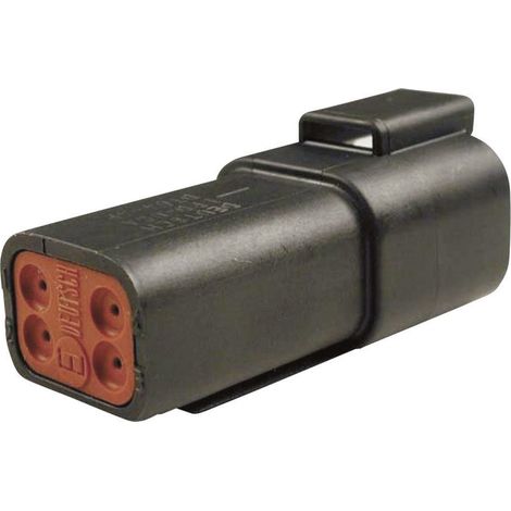TE Connectivity DT 04-4 P-CE02 Rundstecker Stecker, gerade Gesamtpolzahl: 4 Serie (Rundsteckverbinde