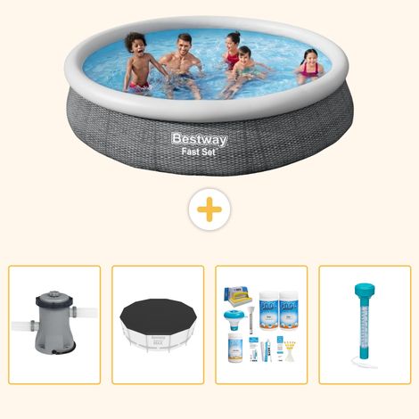 Bestway Bestway Fast Set Ronde - 366x76 cm - 5-pièces  S226 (1/5)
