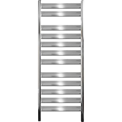 Ecd Germany – Radiateur sèche-serviettes mural 500 x 950 mm – Chrome – Puissance 278 W – Design moderne et compact – Instructions de montage incluses (1/5)