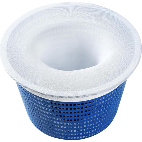 Lot de 40 chaussettes pour skimmer de piscine – Chaussettes filtrantes pour panier de skimmer, maille dense retenant les débris – Pour piscines enterrées ou hors-sol (1/5)