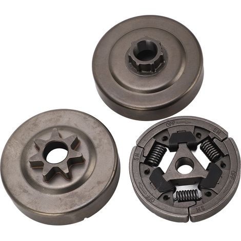 Kupplungsklappensatz zum Austauschen für 3/8"-Kupplungen mit Trommel, Lager und Deckel, kompatibel mit Stihl MS361 044 046 MS440 MS460 MS461 (1/5)