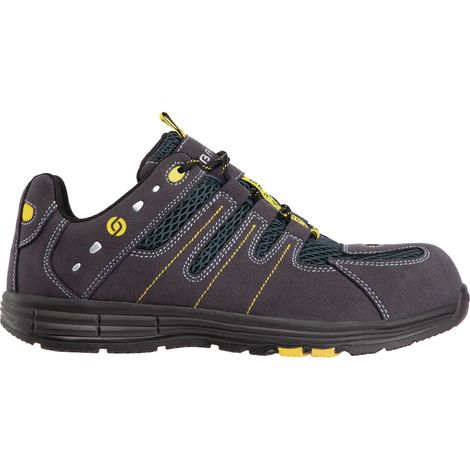 Chaussure de sécurité Rick2 Taille 46 W.12 bleu/jaune S1P SRC ESD EN20345