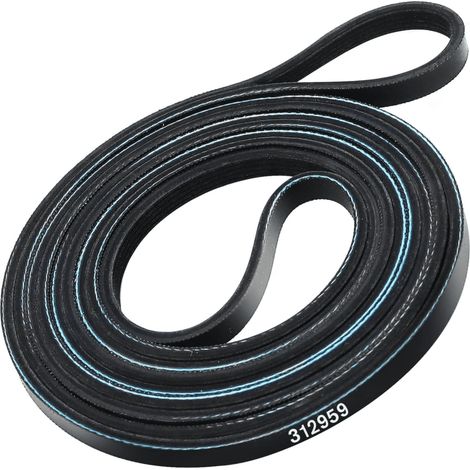 Courroie De Tambour Pour Seche-Linge - 312959 - Compatible Avec Modèles Maytag DG313 DG408 GDG8500 LDG7800 - Lot De 1