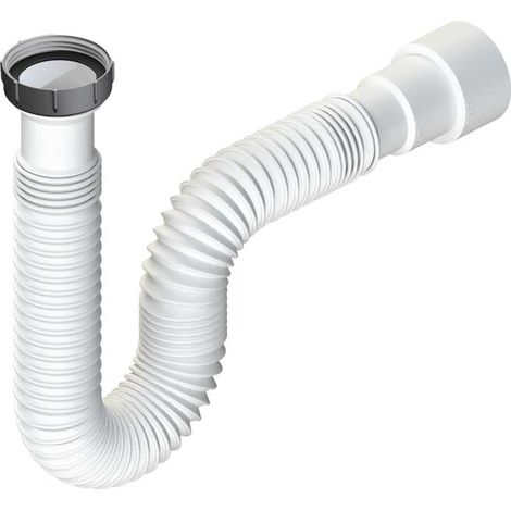 TUBO COMPRIMIBILE CON GHIERA IN ALLUMINIO 1""1/2 PLUS Ø40/50 mm