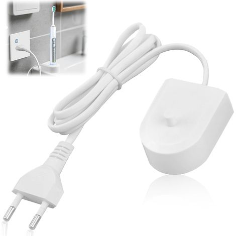 Chargeur de rechange compatible avec la station de recharge Philips Sonicare pour la brosse à dents électrique HX6100  station de recharge à induction compatible avec les séries HX3000, HX6000 et HX90 (1/5)