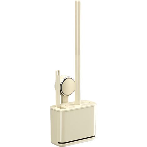Bathroom toilet brush suction cup rack punch free bathroom toilet cleaning brush storage box (1/5)
