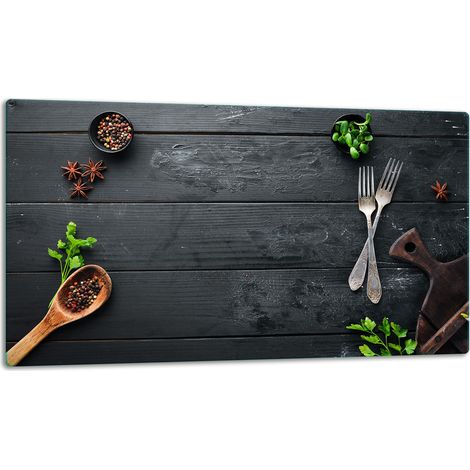 Tabla de cortar de cristal de 52x30 cm para cocina (1/5)