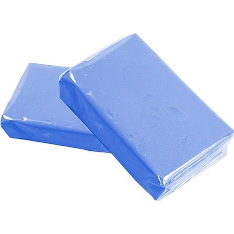 Car Clay Bar, 100g Professionnel Voiture Nettoyage Pâte Magic Clay Bar pour Véhicule Voiture Supprimer Sludge,pour éliminer les détergents de peinture,les fluctuations et les restes d'insectes(2 Pcs) (1/5)
