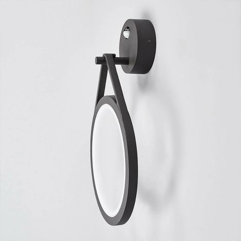 [GEBRAUCHT] B-Ware Lucande Led Außen Wandleuchte Mirco Wandleuchte Außenlampe Led Sensor Grafitg573
