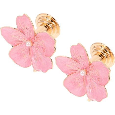 2 Pieces Decorative Cupboards Furniture Cabinets Polished Handles (1/5)