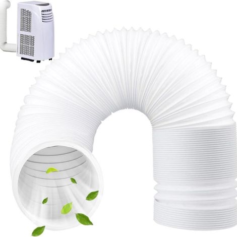 Tuyau Climatiseur Mobile, Tuyau D'évacuation D'air En Pvc Flexible Tube De Ventilation Unive (1/5)