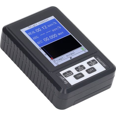 Compteur Geiger, détecteur de rayonnement nucléaire portable, moniteur de rayons X bêta-gamma (1/5)