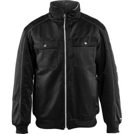 Blouson Pilote Blaklader matelassé hiver Homme Noir 4XL. (1/5)