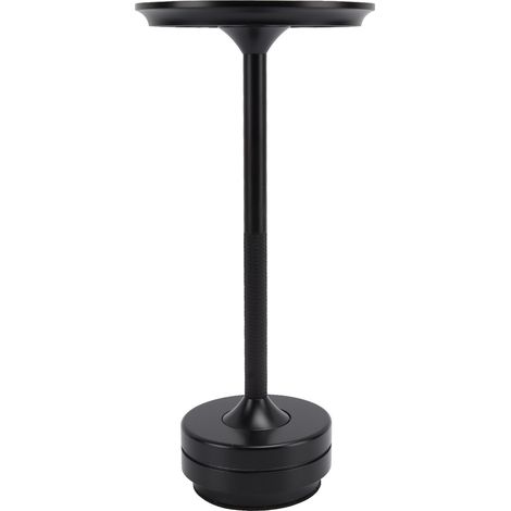 LED-Schreibtischlampe mit einstellbarer Helligkeit, 360°-Beleuchtung, Schnellladefunktion, Tischlampe aus schwarzem Aluminium (1/5)