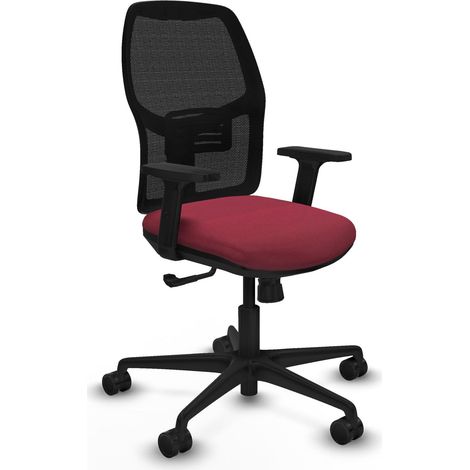 Chaise de bureau piqueras y crespo Alfera noir mousse haute densité (1/2)