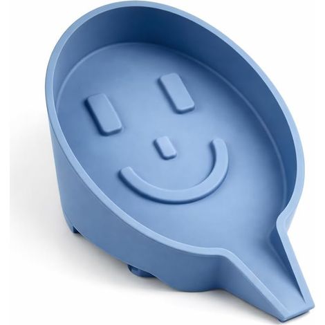 Porte-éponge en silicone pour évier de cuisine, porte-savon avec bec de vidange et ventouses, plateau de savon antidérapant pour bar, brosse à récurer, distributeur de savon vaisselle (1/5)