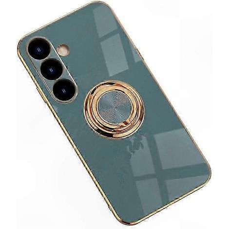 Ultradünne TPU-Hülle für Galaxy S24 FE mit 6D-galvanisiertem Schutz, präzisen Aussparungen, verstärkten Kanten und Stoßschutz. (1/5)