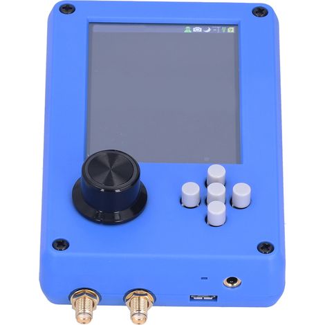 Récepteur SDR transceiver logiciel complet 1MHz-6GHz pour PortaPack H2Blue, radio HF VHF UHF, écoute et décodage, portable, avec antenne. (1/5)
