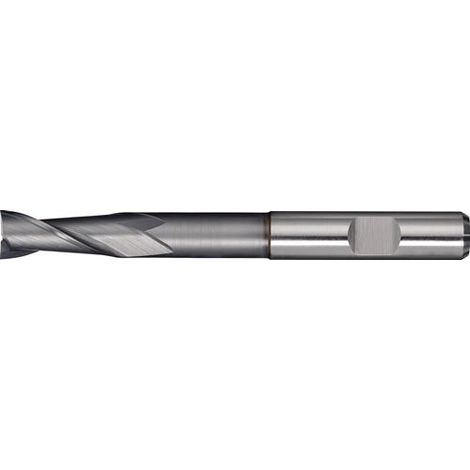 TECWERK Bohrnutenfräser TypN D.6mm HSS-Co8 TiCN Weldon Z.2 lang TECWERK (1/2)