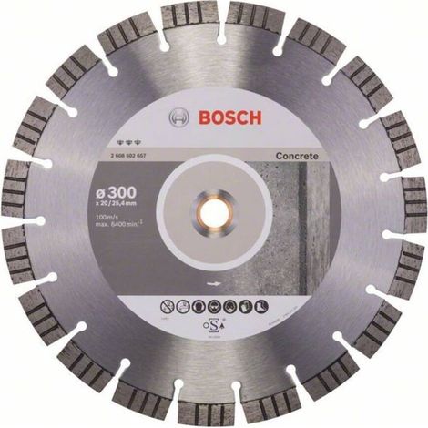 Bosch PRO Concrete Diamanttrennscheibe 300 x 20/25,4 mm 2608602657
