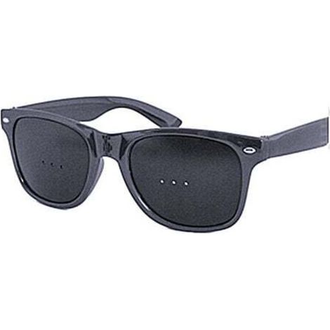Lunettes à mailles, lunettes à sténopé, lunettes à petits trous, pour l'entraînement et la relaxation des yeux