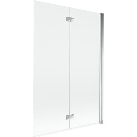 Mexen Mist mampara de ducha plegable de 2 paneles derecha 120 x 150 cm, transparente, cromo - 8A9-120-002-01-00-P (1/5)