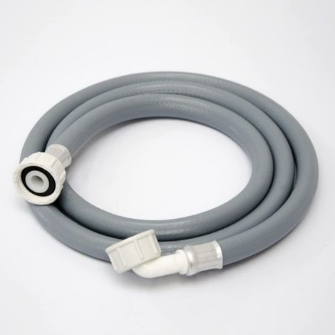 Schläfer 2534  Tubo di Carico per Lavatrice e Lavastoviglie, Ingresso Acqua Fredda Alta Pressione, Filetto femmina Standard FF 3/4", Lunghezza tubo 200cm con Raccordo Curva a 90° (Copia) (1/5)