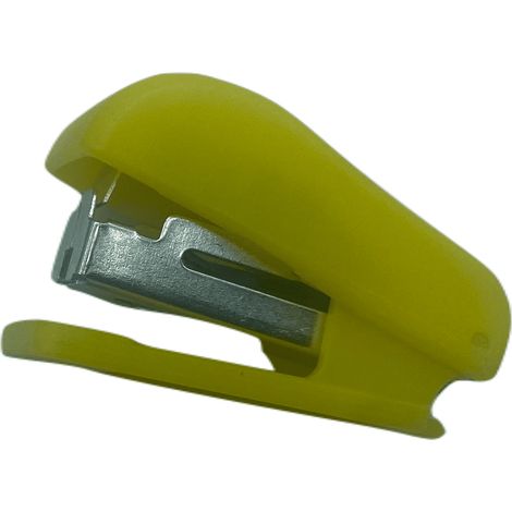 Grapadora mini con 100 grapas Amarillo (1/2)