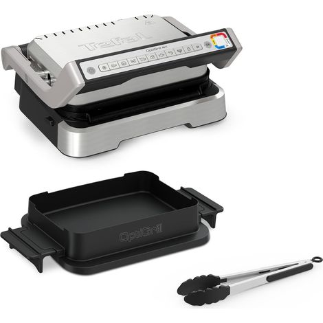 Tefal OptiGrill 9 Programmes 4-en-1 Métal (1/2)